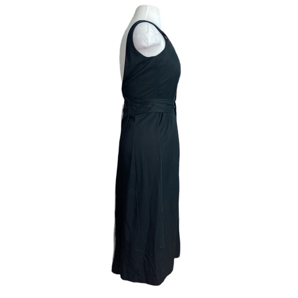 Whistles Clara black wrap dress sz-0 - Picture 4 of 6